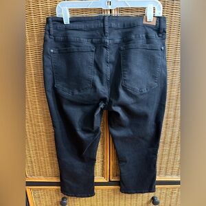 Judy Blue Women's Cropped Black Jeans